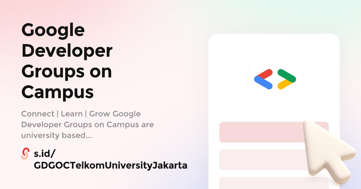 Google Developer Groups on Campus