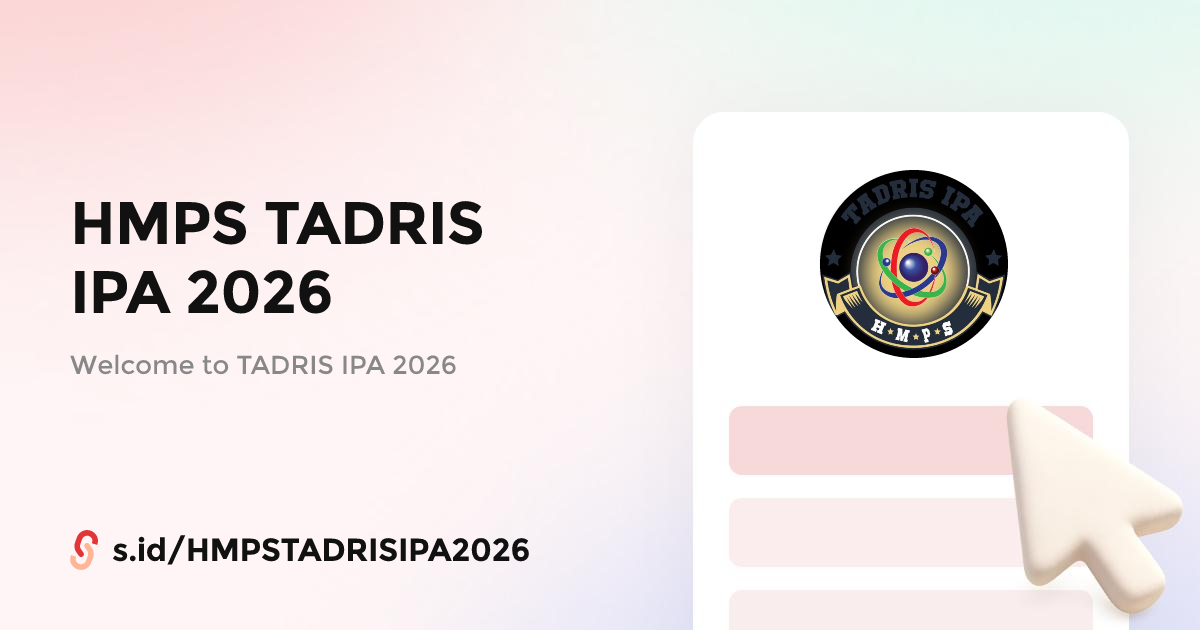 HMPS TADRIS IPA 2026