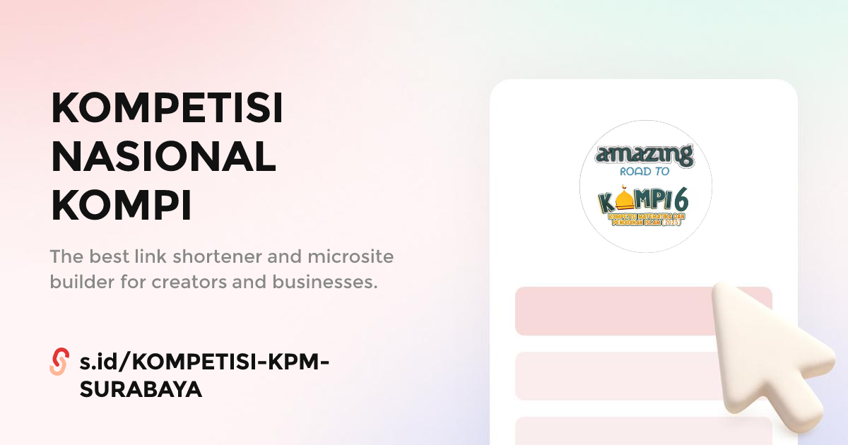 KOMPETISI NASIONAL KOMPI