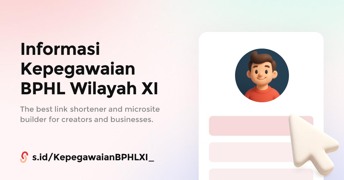 Informasi Kepegawaian BPHL Wilayah XI