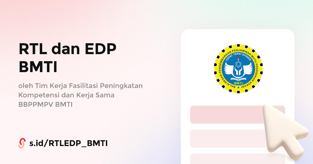 RTL dan EDP BMTI
