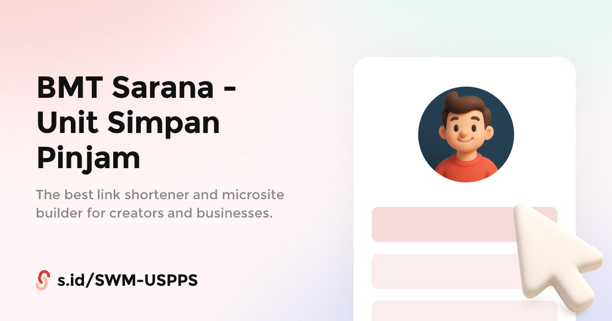 BMT Sarana - Unit Simpan Pinjam
