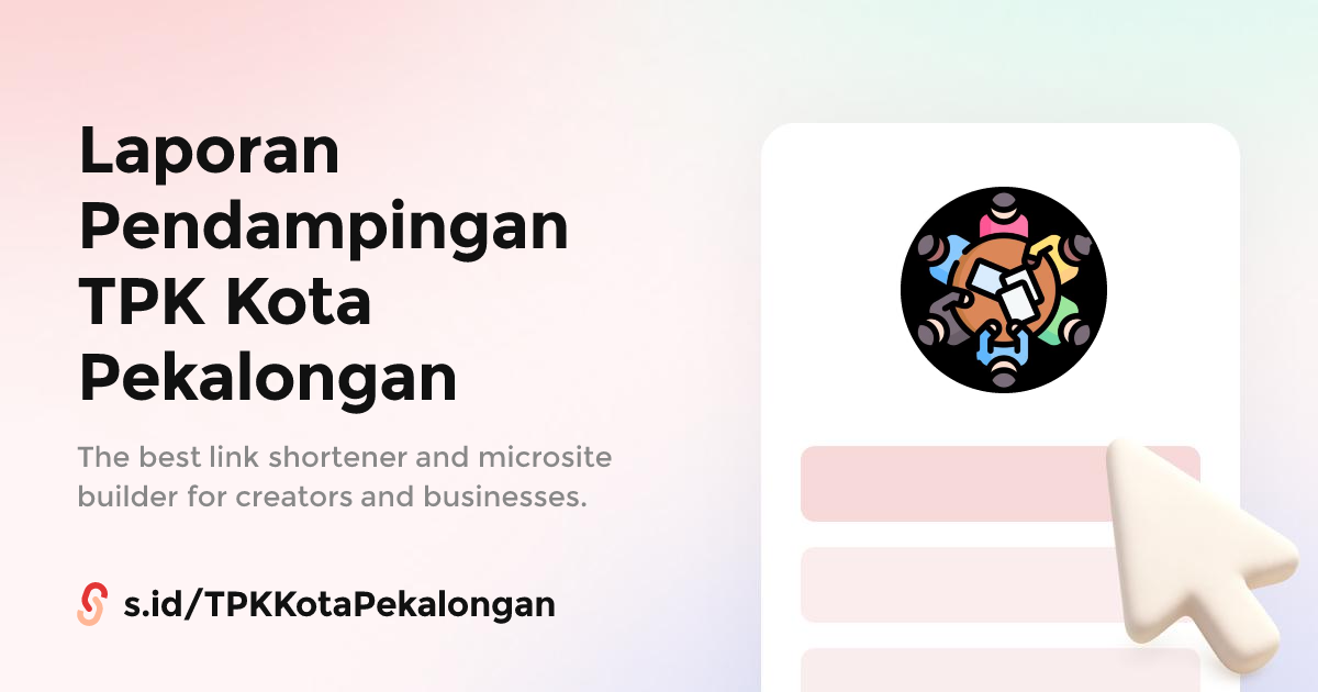 Laporan Pendampingan TPK Kota Pekalongan