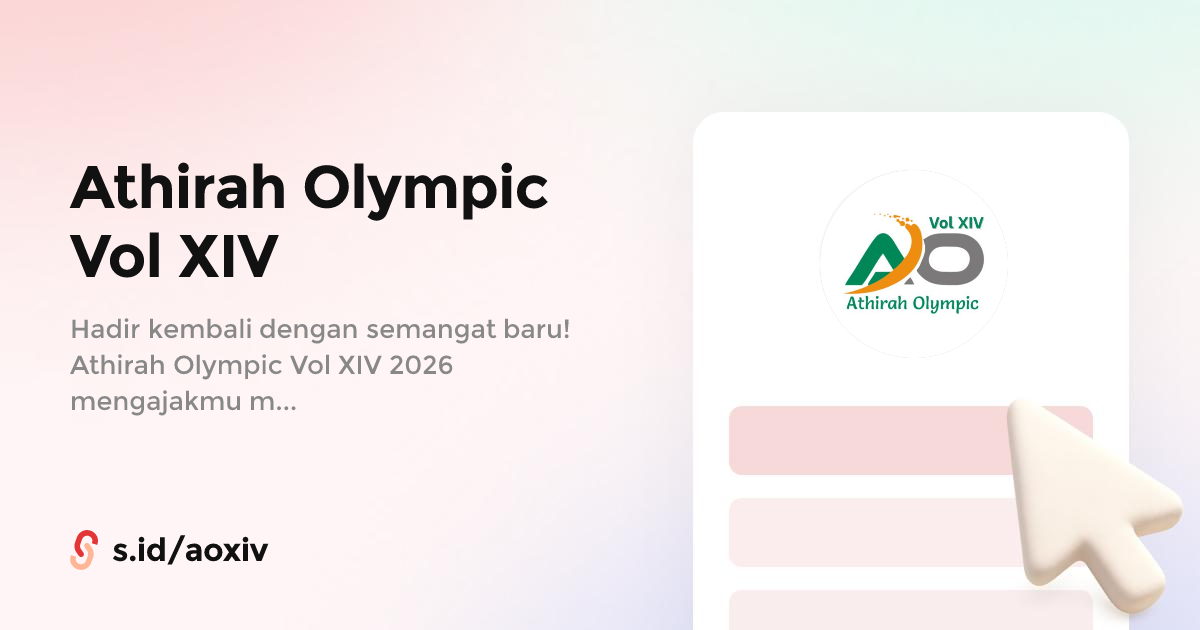 Athirah Olympic Vol XIV
