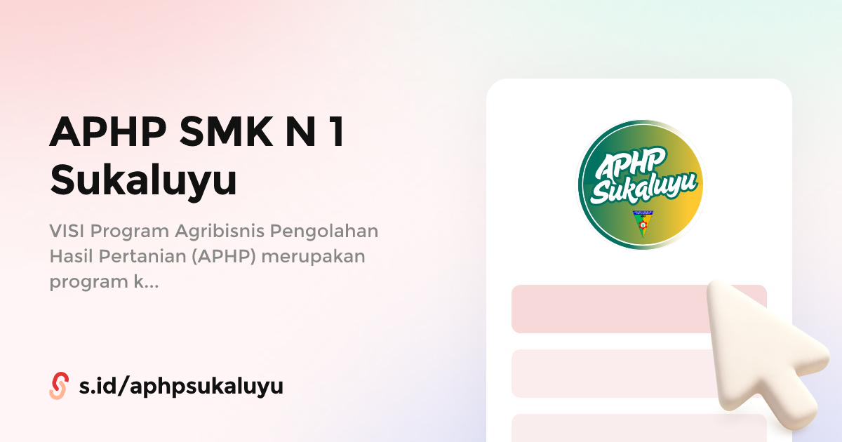 APHP SMK N 1 Sukaluyu