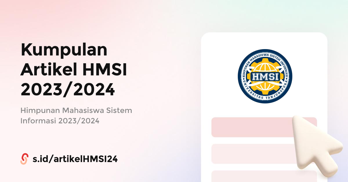 Kumpulan Artikel HMSI 2023/2024