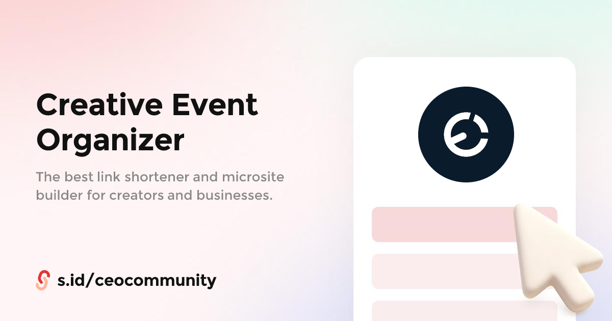 Creative Event Organizer