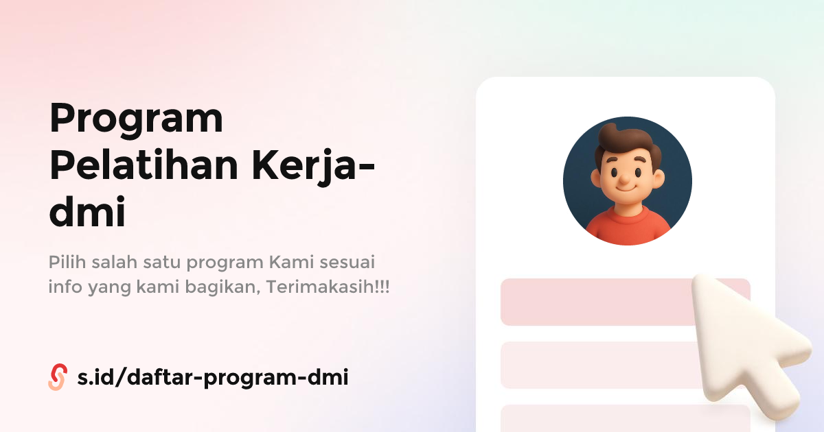 Program Pelatihan Kerja-dmi