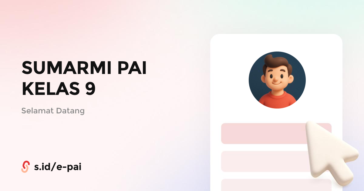 SUMARMI PAI KELAS 9