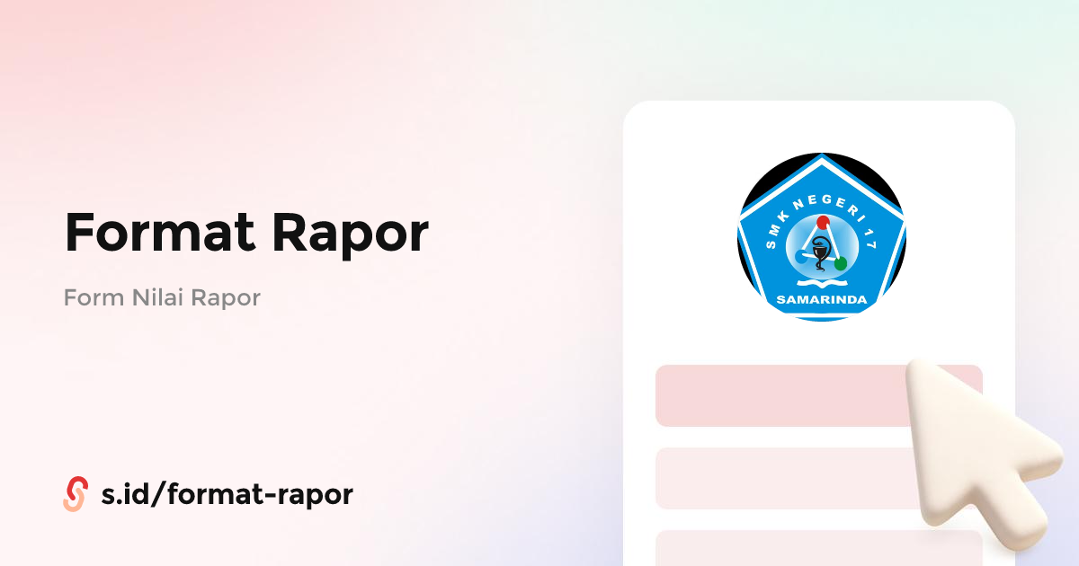 Format Rapor