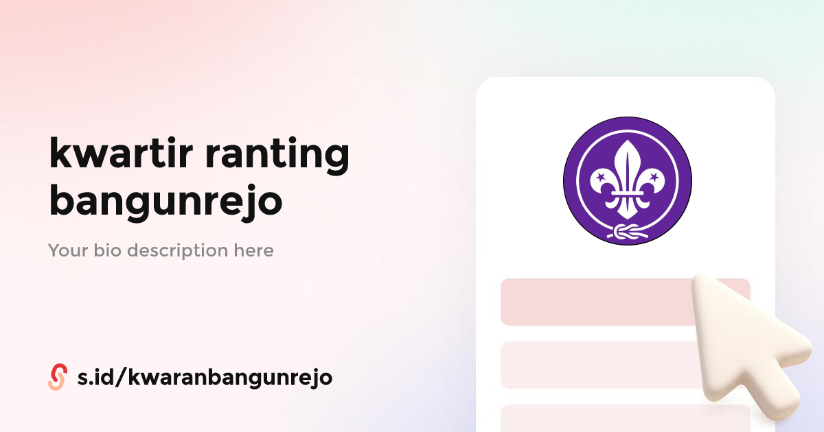 kwartir ranting bangunrejo