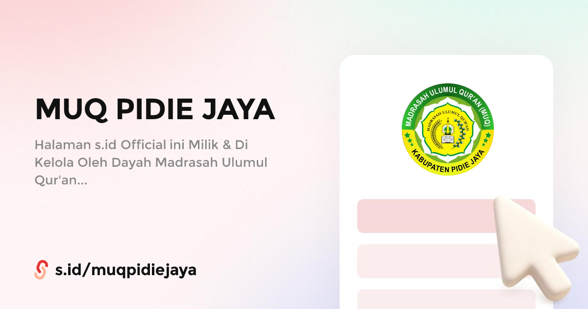 MUQ PIDIE JAYA