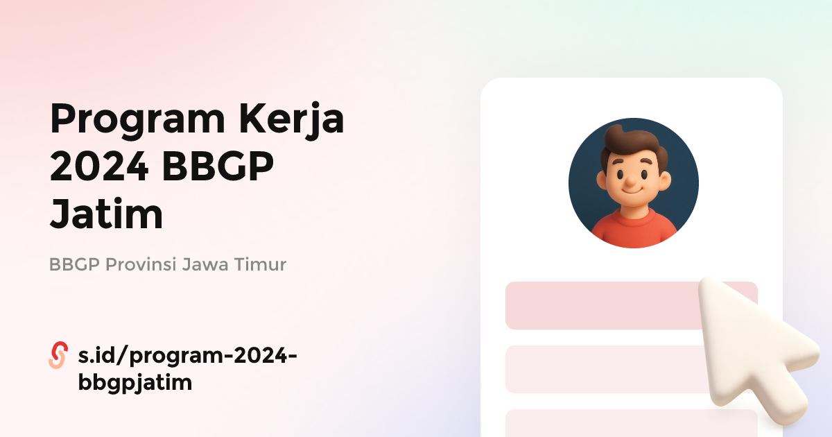 Program Kerja 2024 BBGP Jatim
