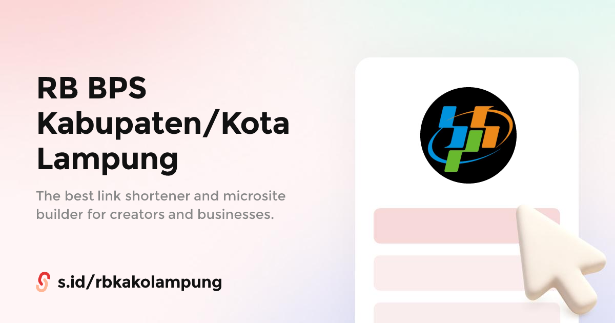 RB BPS Kabupaten/Kota Lampung