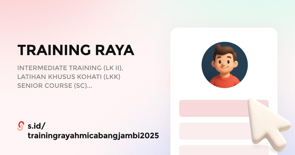 TRAINING RAYA